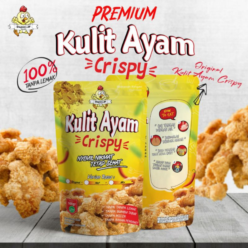 

KULIT AYAM CRISPY PREMIUM DAPOER.SP