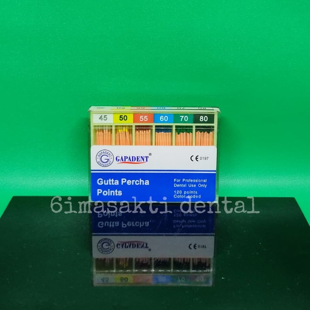 

DENTAL GUTTA PERCHA 15-40 & 45-80