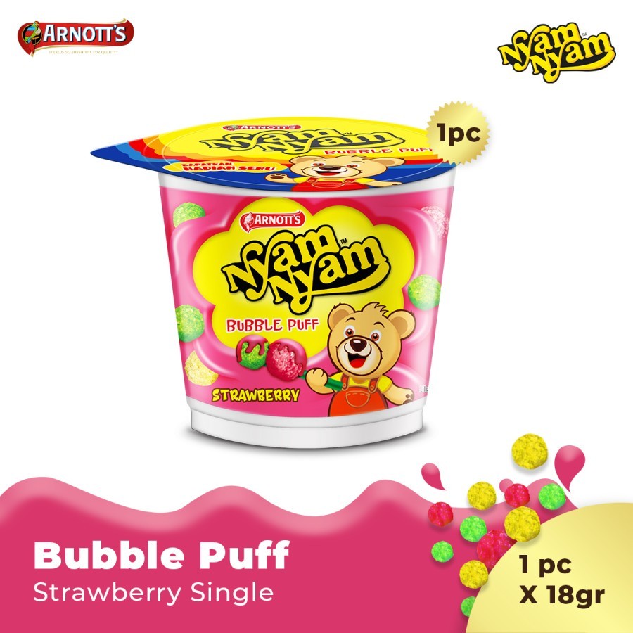 

-Nyam Bubble Puff Strawberry