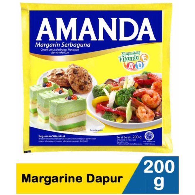 

AMANDA MARGARINE 200gr