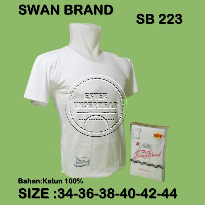 Rider Swan Brand Oblong SB 223 Putih ISI 1 Pcs