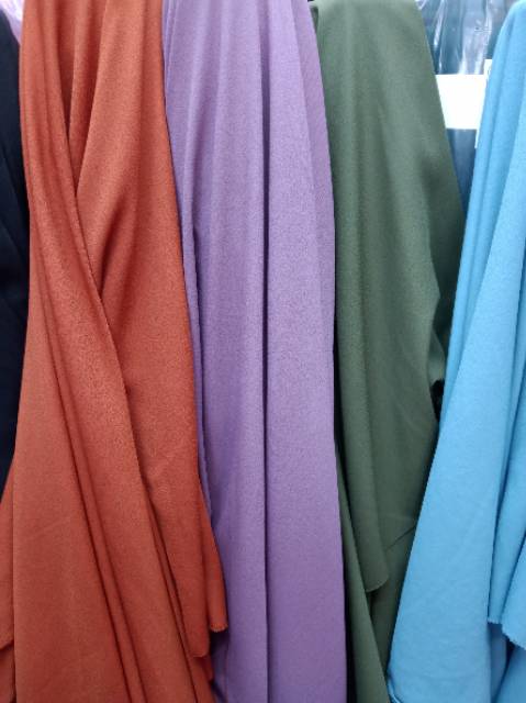 Kain WOLLYCRAPE/ bisa buat hijab,pasmina,gamis, dress, blouse