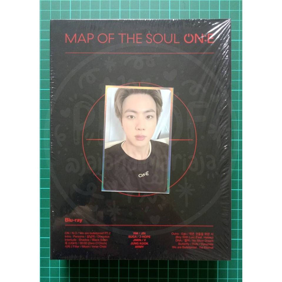 BTS - DVD BLURAY MAP OF THE SOUL ON:E FULLSET PC JIN - MOTS ONE SEOKJIN UNSEALED READY INA