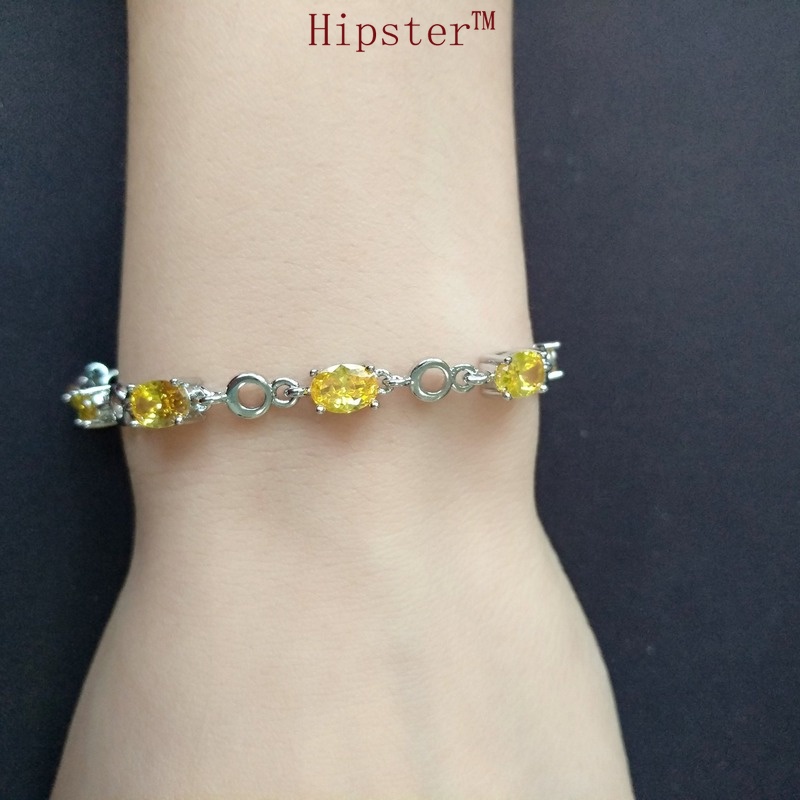 Best Selling Hot Fashion Personality Color Gemstone Fashion Bracelet