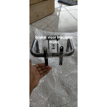 Breket visor Megapro mono, visor 50 cm model lubang smoke murah