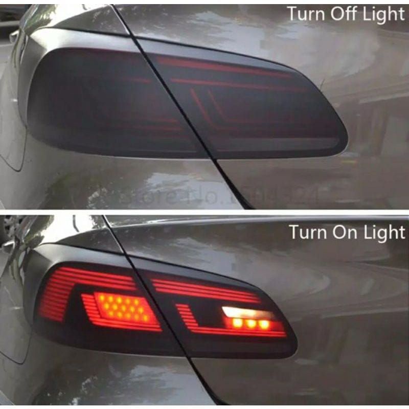 Stiker skotlet hybrid transparan hitam doff