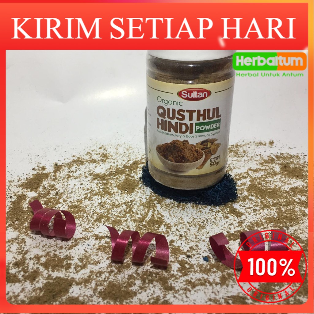 

Kustul India - SULTAN QUSTHUL HINDI POWDER 50 GR