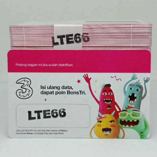 [KIRIM KODE] Vocer Tri 66GB LTE