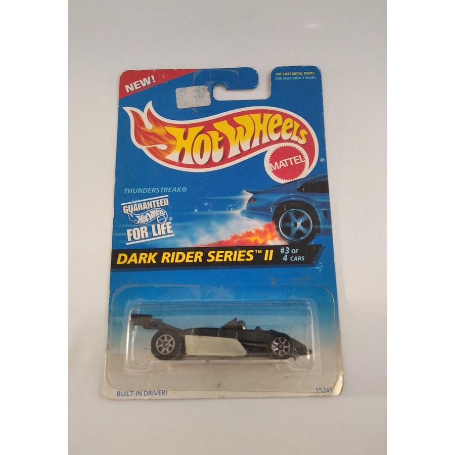 Diecast Hot Wheels BUILT IN DRIVER HW Dark Rider Series II #3 of 4 cars Hotwheels Mobil Mainan