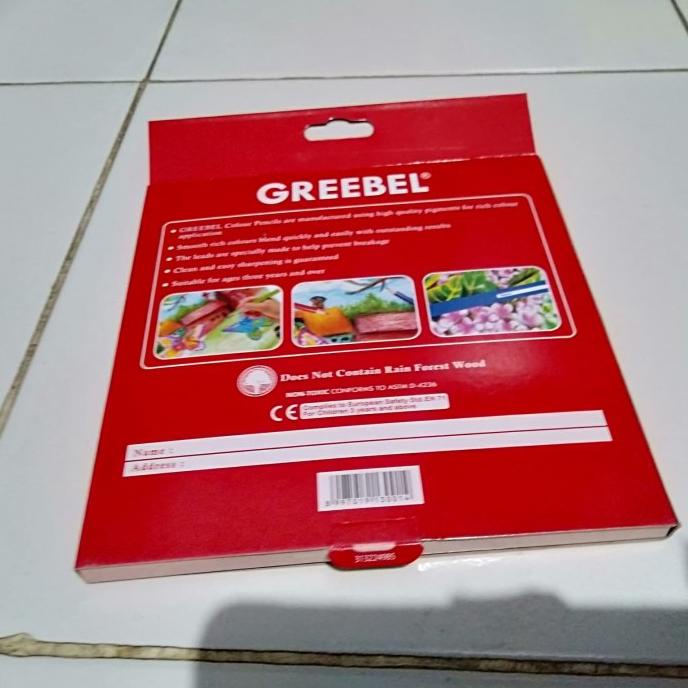 

Pencil Warna Crayon Grebel Isi 24 Panjang