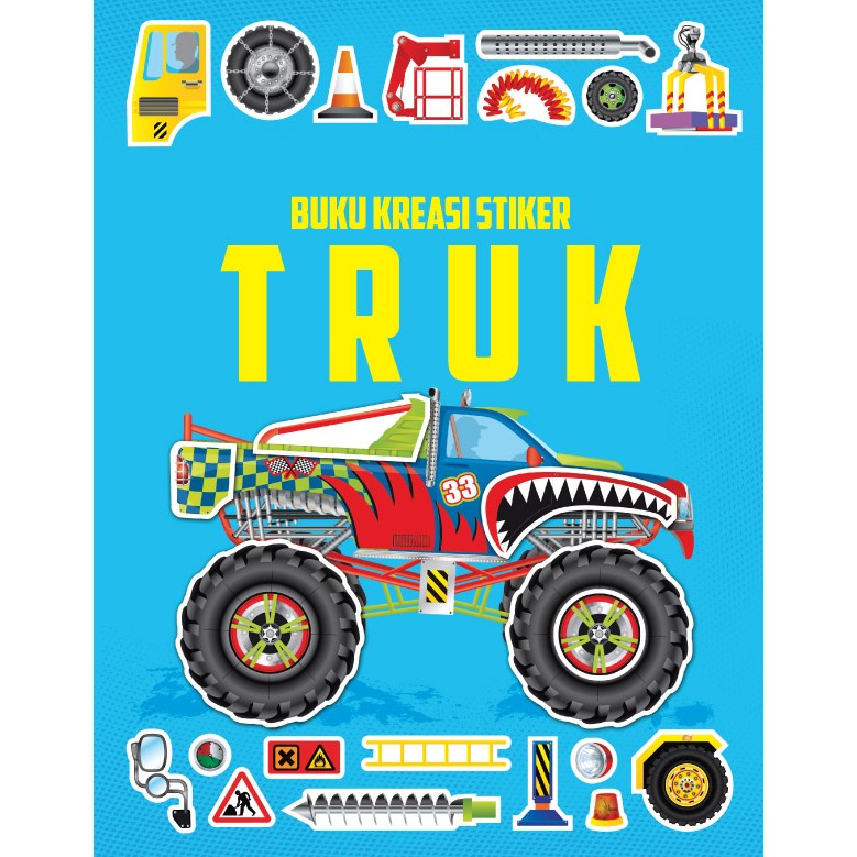 

Buku Kreasi Stiker: Truk