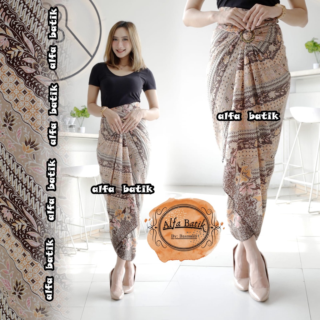 ROK LILIT BATIK / ROK LILIT / BAWAHAN KEBAYA / ROK KEBAYA / ROK WISUDA/ROK LILIT BATIK / ROK LILIT WANITA MUDA INDONESIA BERAGAM MODEL