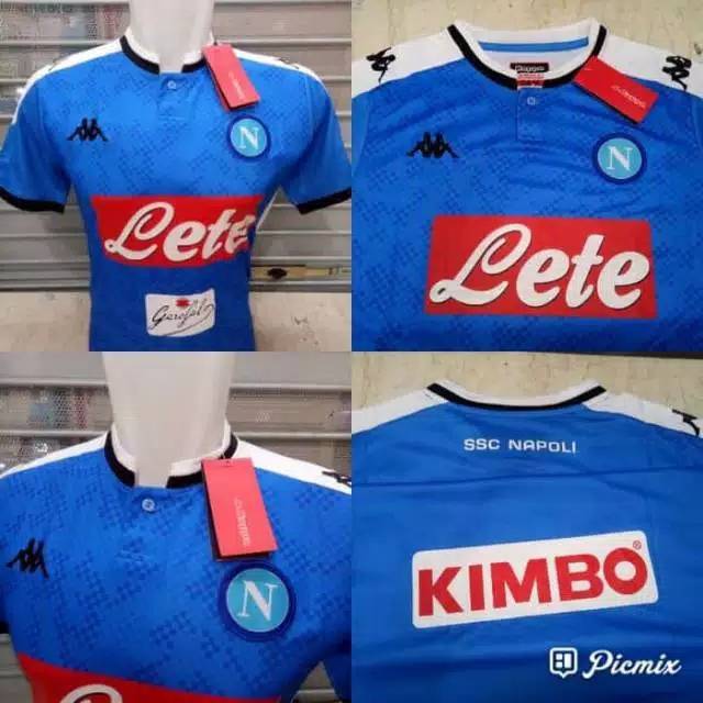 Jersey Bola Napoli Home Grade Original 2019-2020