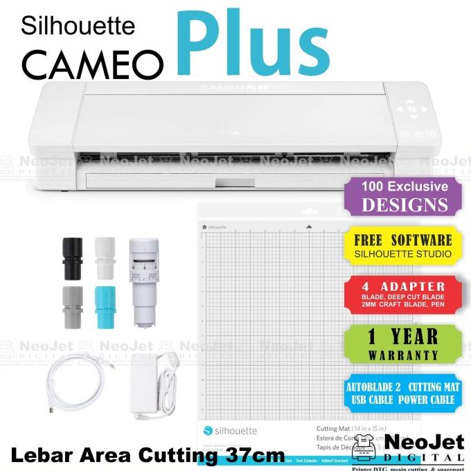 

Mesin Cutting Sticker Cameo 4+ Plus Sablon Art And Craft Souvenir