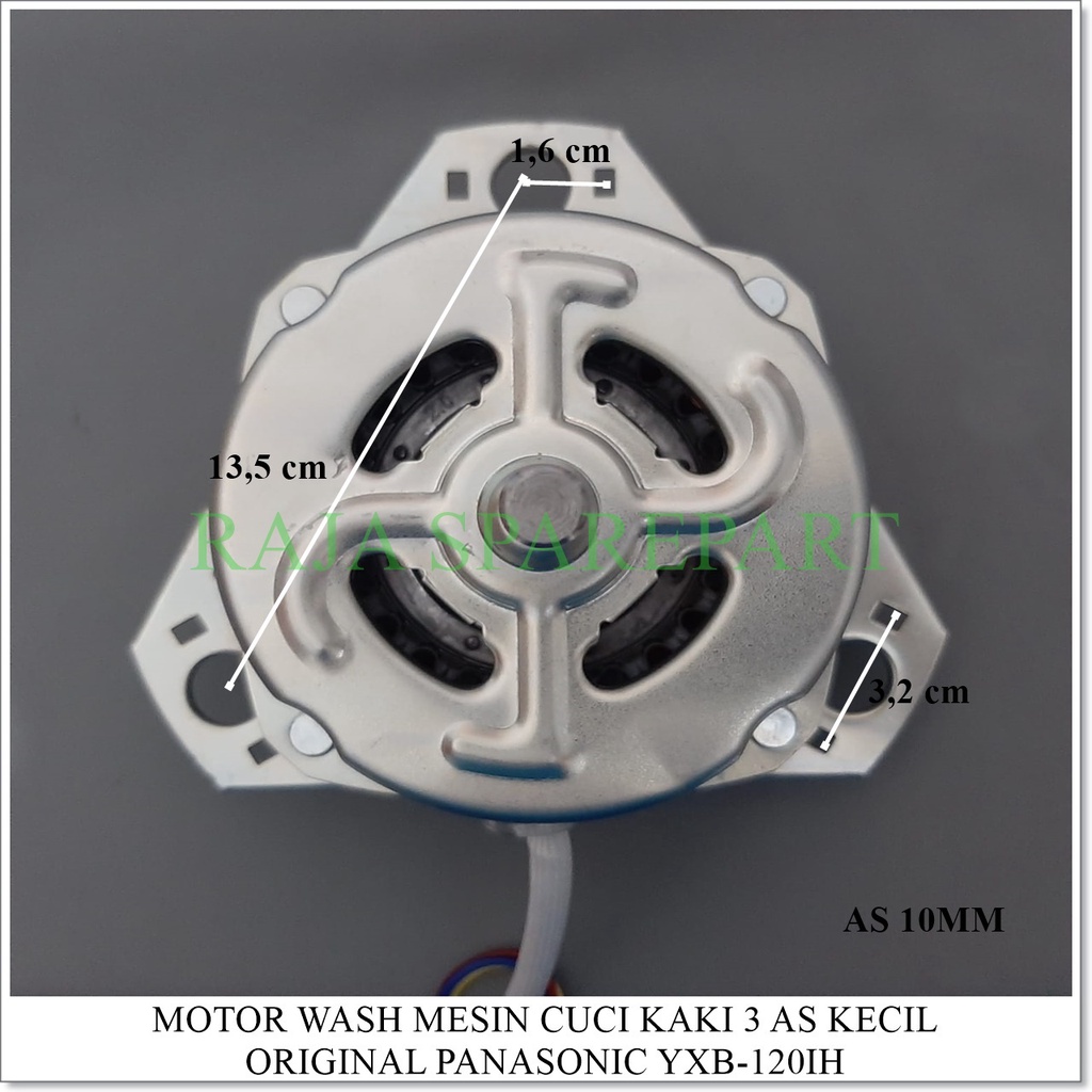 Dinamo Pencuci Mesin Cuci PANASONIC YXB-120IH As 10mm 120 Watt Original