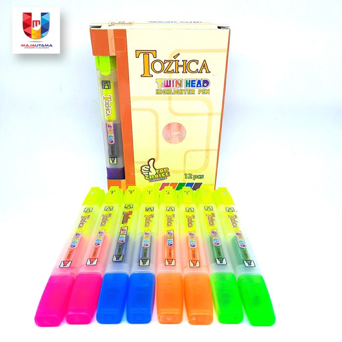 

Twin Head Hightlighter Pen (TOZHCA) Stabillo 2 Kepala
