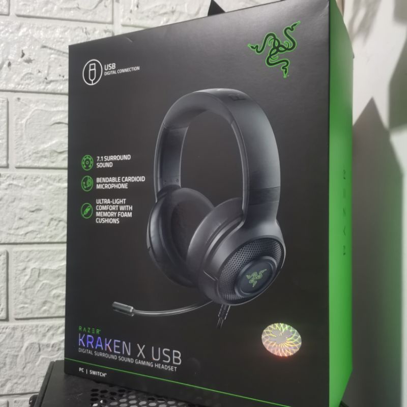 TERMURAH RAZER KRAKEN X USB SECOND