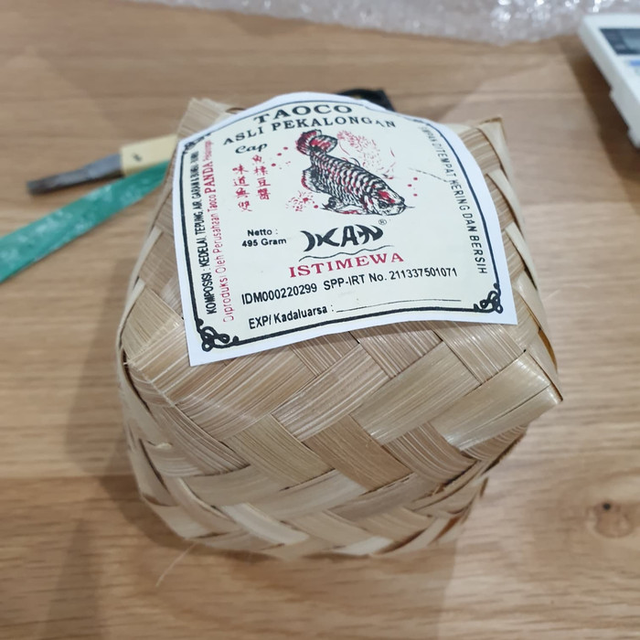 

Ready- Bumbu Tauco / Tauto Pekalongan ( Asli Pekalongan Pakai Besek ) Murah