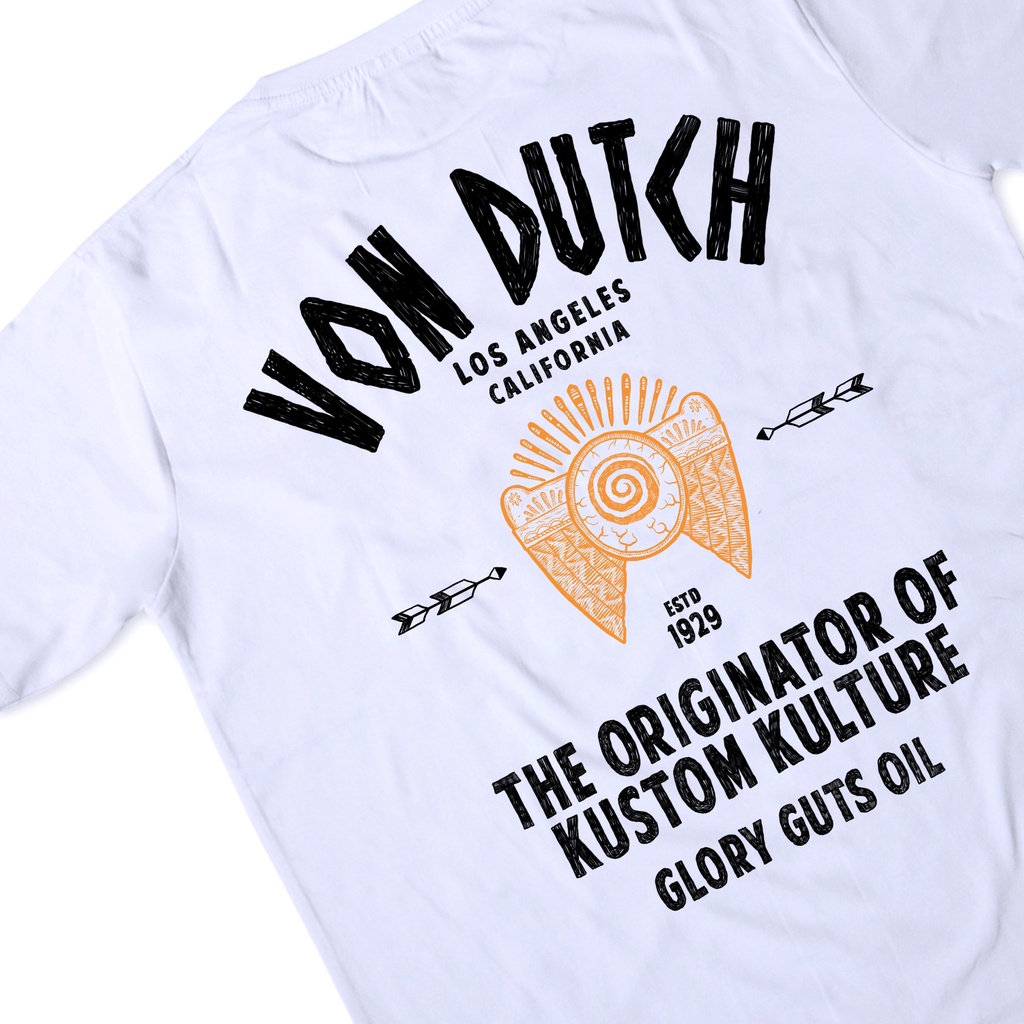 V0n Dutch Tshirt 0443 White