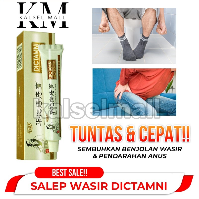 Dictamni HuaTuo 100% ORIGINAL Obat Luar Cream Salep Wasir Ambien AMPUH AMAN TANPA EFEK SAMPING Ambeyen Ambeien Ambian Hemorrhoids Salap Herbal Cina Asli Ambeien Akut Hua Tuo Diktamani Dictamini Washir China OC8