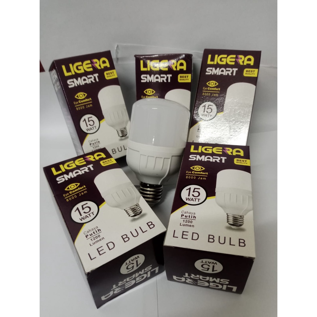 LIGERA Bohlam LED SMART Hemat Energi 15W