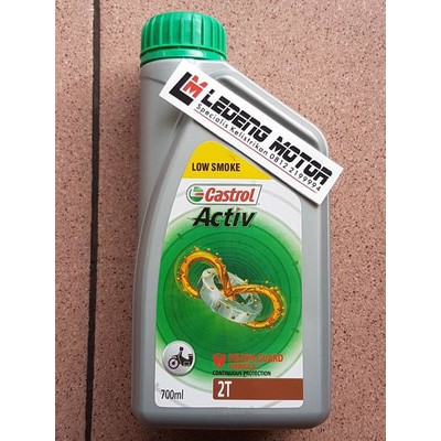 Oli Samping 2T Castrol Activ Low Smoke 2 Tax 700ml