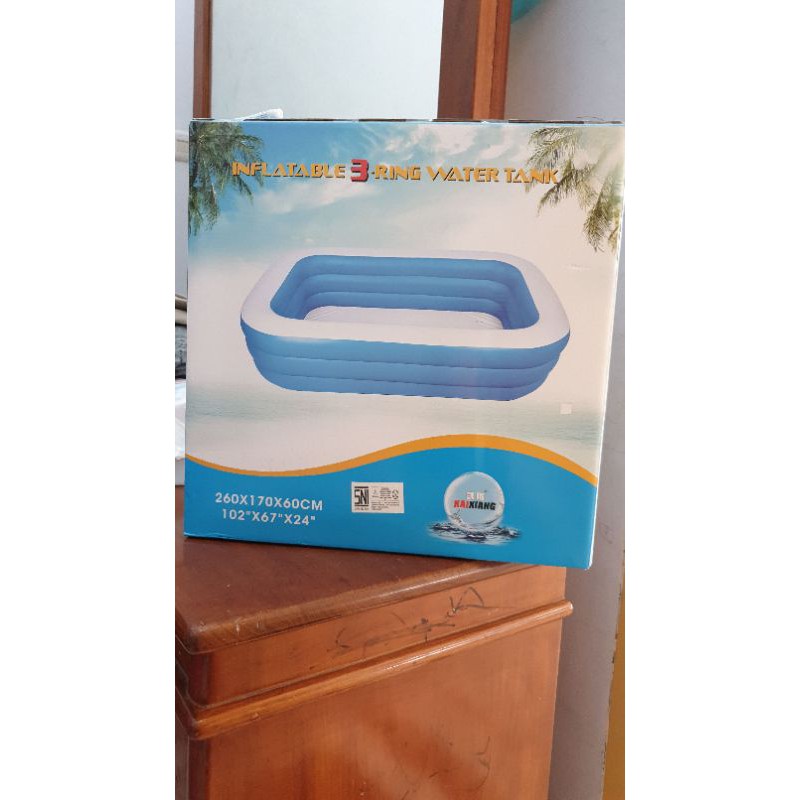 (Ready Makassar)Kolam Renang Anak Jumbo 2.60 meter