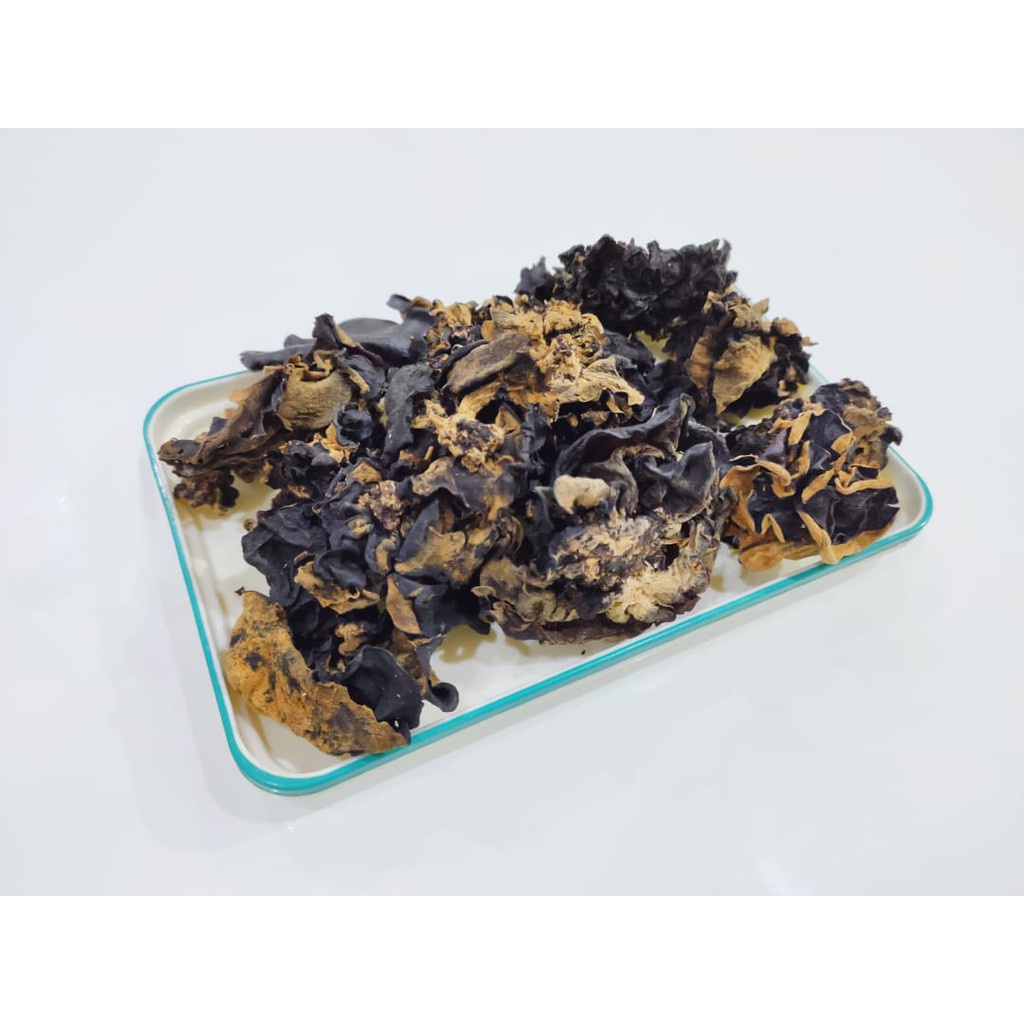 

Jamur Kuping Hitam Kering 50gr White Black Fungus bagus premium bokji dried 50gram 50 gr gram