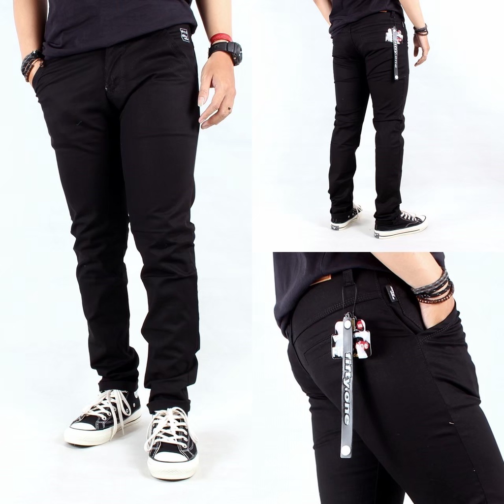 Celana Bahan Formal Pria Slimfit