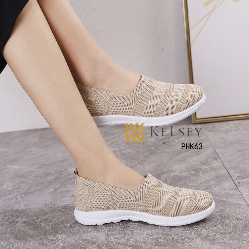 (GRATIS ALAS KAKI) RESTOCK!! NICOLE SEPATU SLIP ON WANITA KELSEY PHK63 SEPATU FLAT SHOES