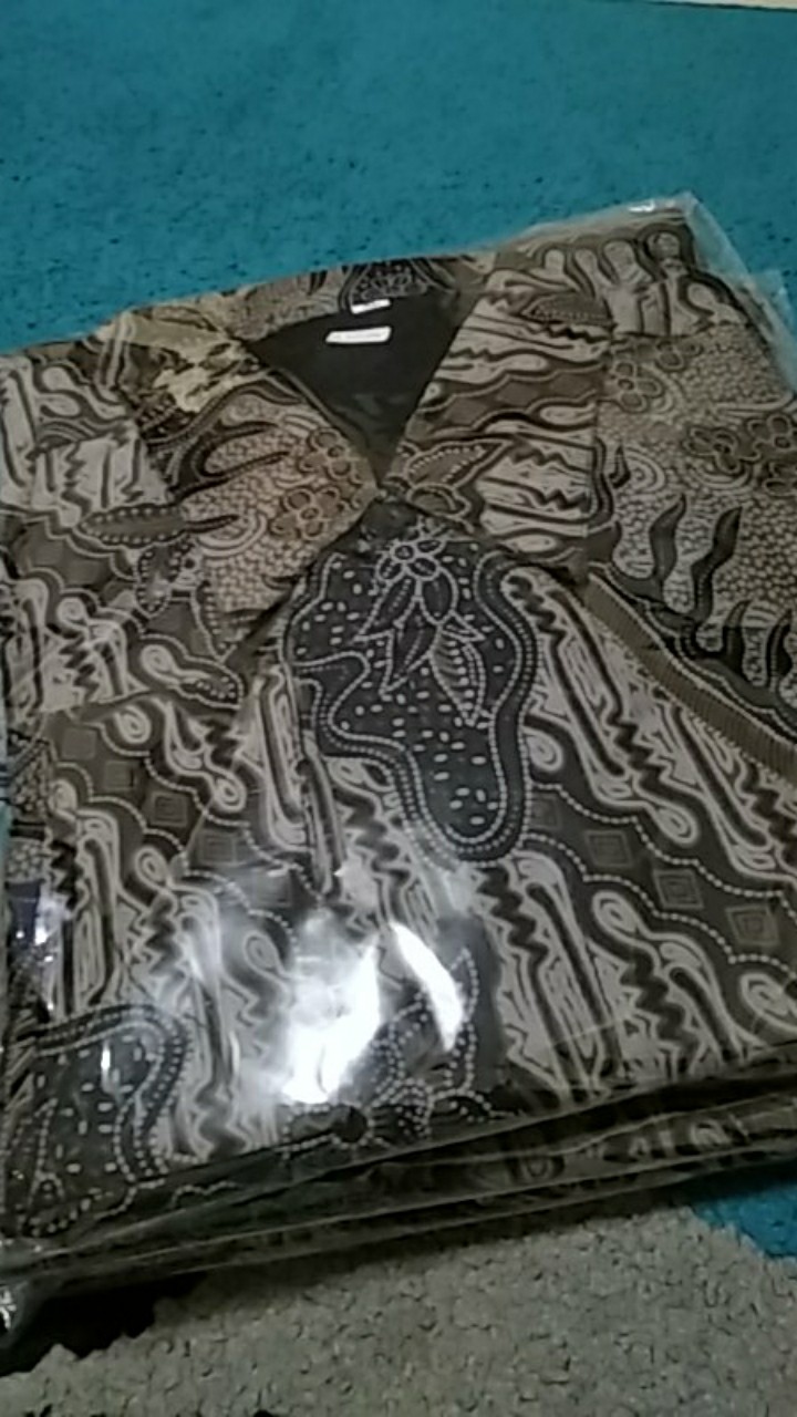 Indralaya Kemeja Batik Pria Full Furing Bahan Katun Sragenan