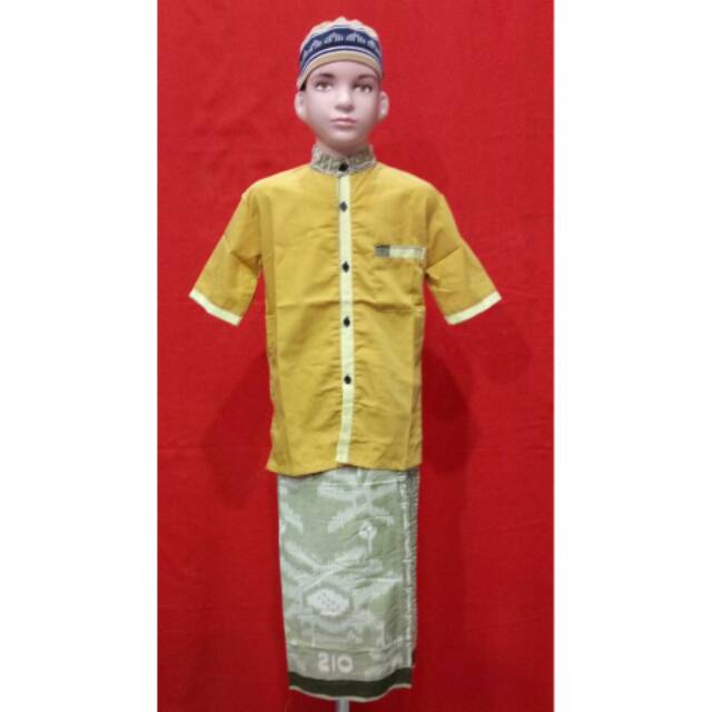 1 SET BAJU KOKO & SARUNG (Celana) ANAK