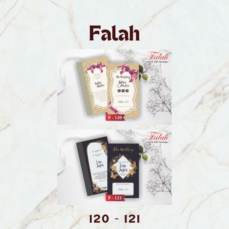 Blangko Undangan Falah 120, 121