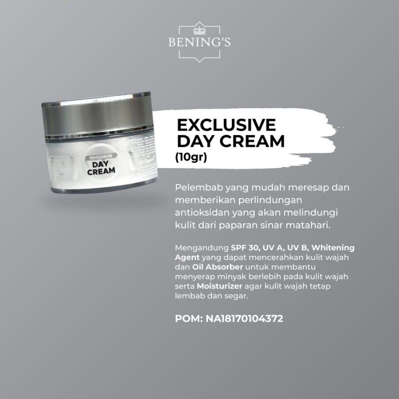 DAY CREAM BENINGS SKINCARE DR. OKY PRATAMA