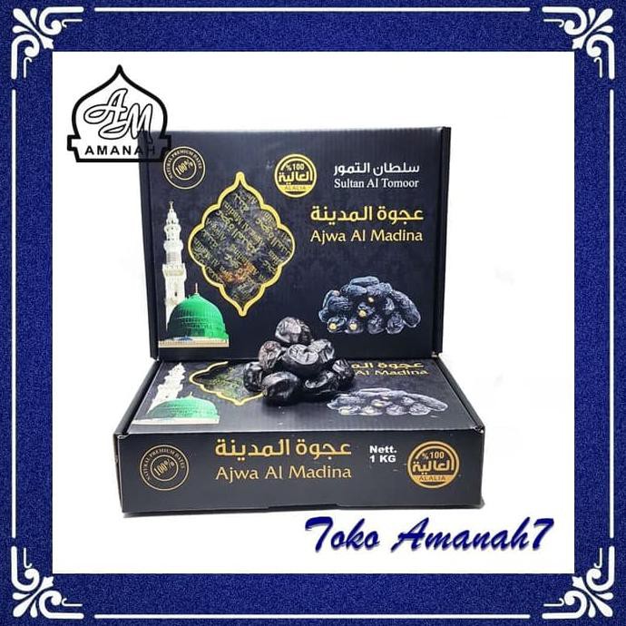 

Kurma Ajwa Al-Madina 1Kg Premium / Kurma Nabi / Kurma Ajwa Original Mudikulo.Com1