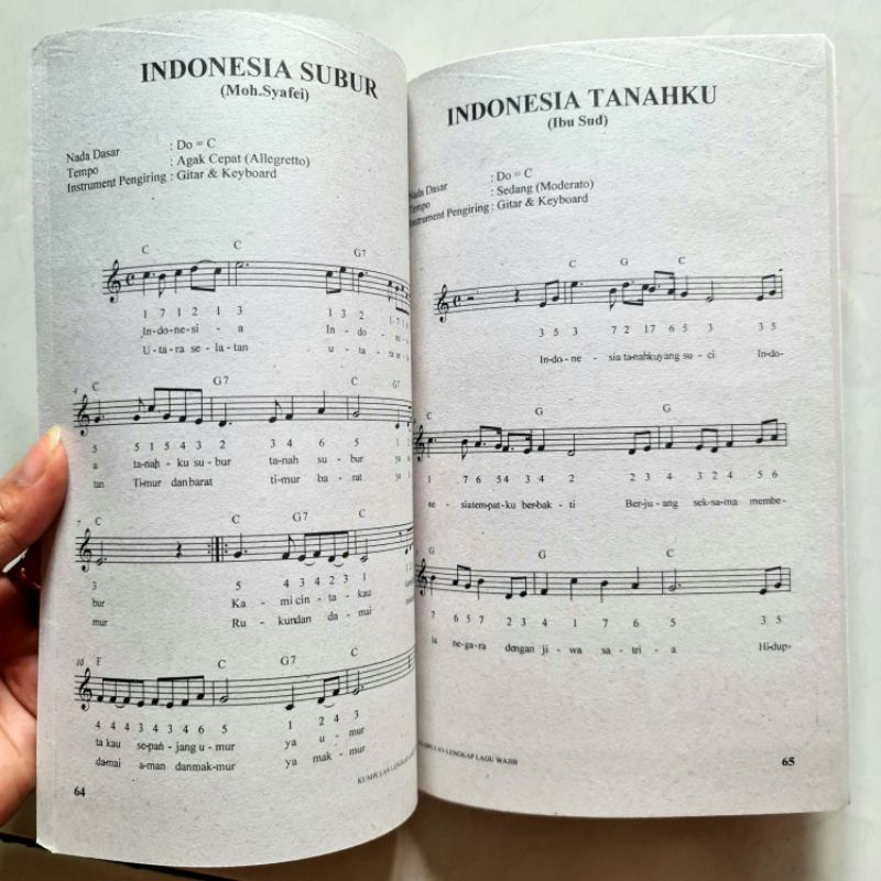 READY STOK !!! BUKU KUMPULAN LENGKAP LAGU WAJIB