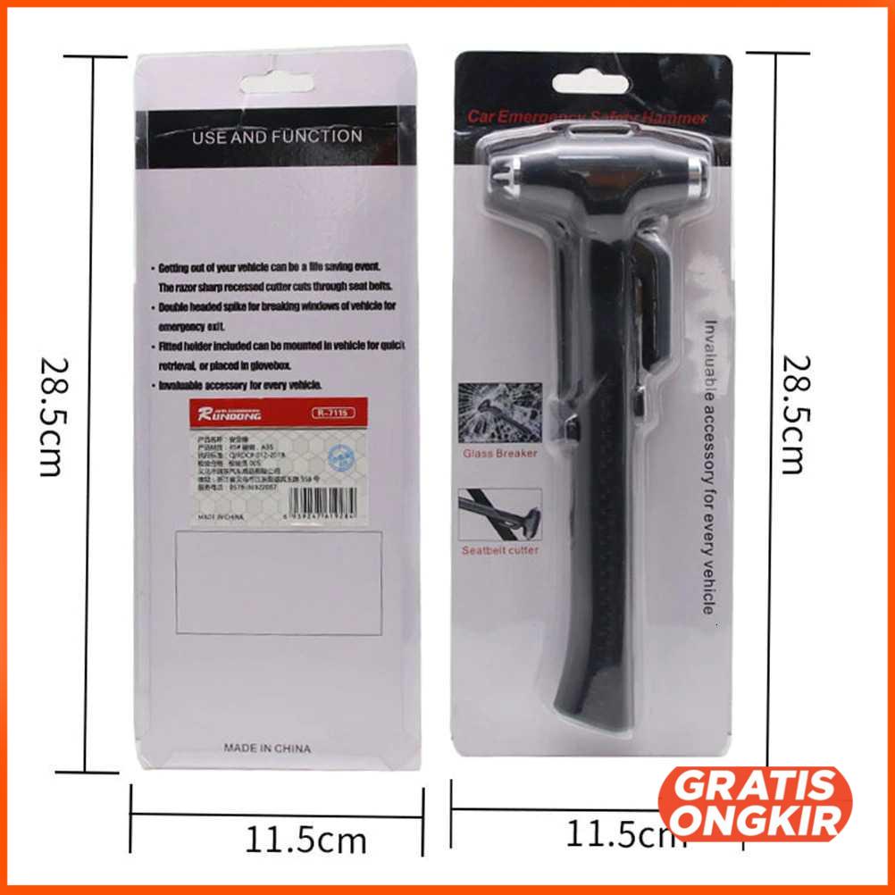 Pemecah Kaca Mobil Emergency Safety Glass Breaker -R-7115