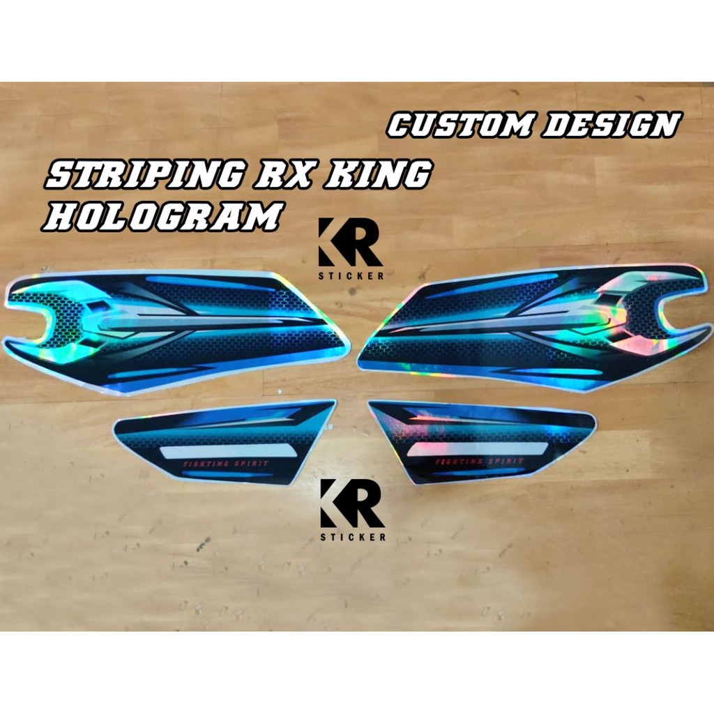 Striping Rx King Custom desain , Sticker Rx king Variasi Request Desain decal rx king