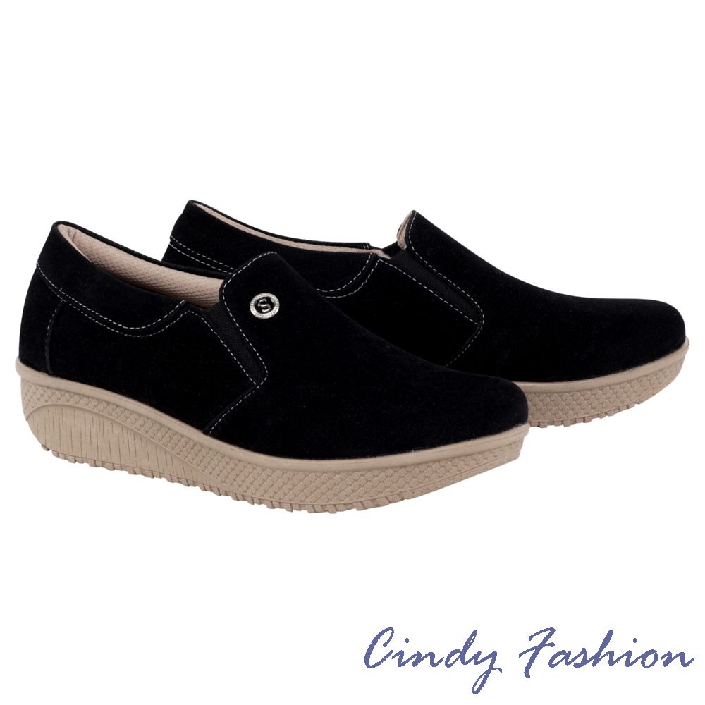 Specta BP 044 / 045 Sepatu Slip On Casual Aqila Wanita Cream Hitam Coklat Abu Tua Pink Putih murah original premium keren-5