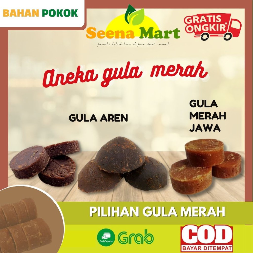 

Gula Merah Aren Batok Gula Jawa Palem Nira Kelapa
