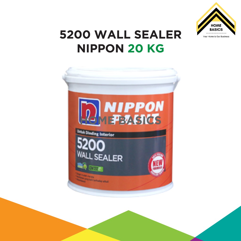 Cat Dasar Wall Sealer 5200 Nippon Paint 20 Kg / Pail / untuk Dinding Interior