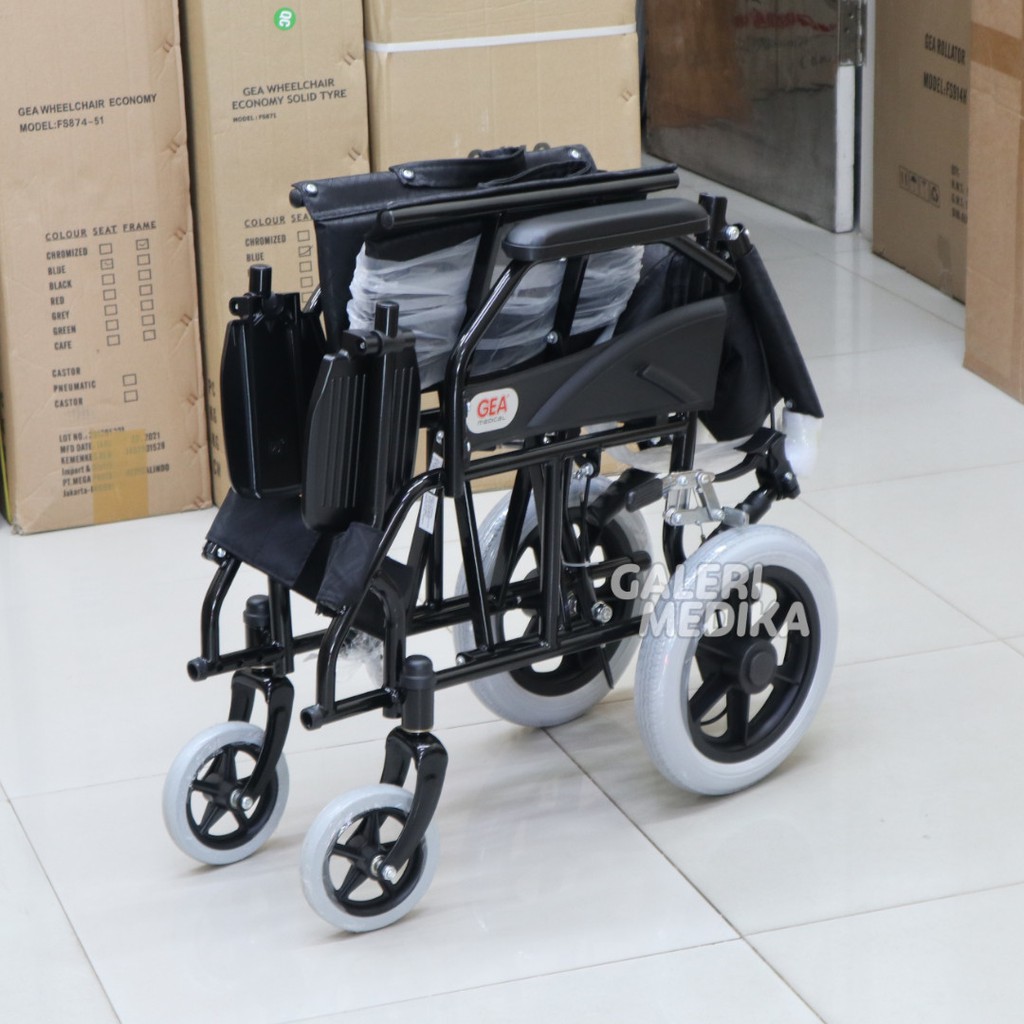 Kursi Roda Travel GEA FS 868 / FS-868 / FS868 - Travel Wheelchair (Khusus GOJEK)