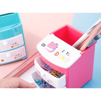 

Deli Tempat Alat Tulis Motif Dino (Blue,Pink) E9136
