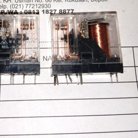 Relay G2R-1-E DC12V OMRON 8pin 16A 12VDC 12 V 8 Pin