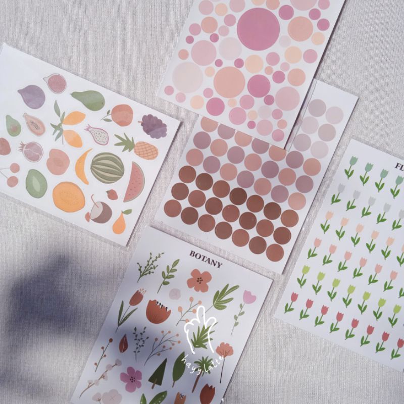 

[FREE GIFT] Stiker Kertas Dekor DIY Aesthetic
