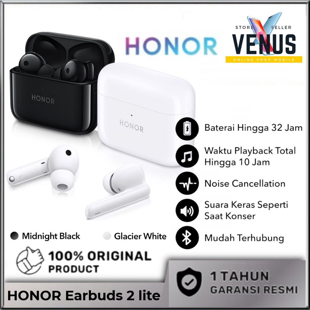 HONOR Earbuds 2 Lite TWS Wireless Bluetooth Earphone 5.2 Touch Control