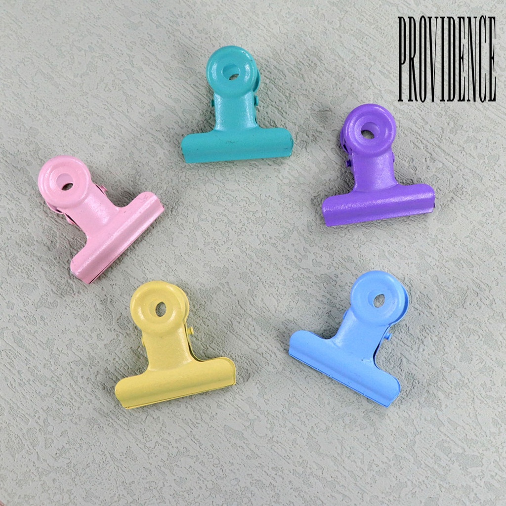 Providence 5Pcs / Set Klip / Jepit Kuku Extension Bentuk C Bahan Metal Untuk Nail Art