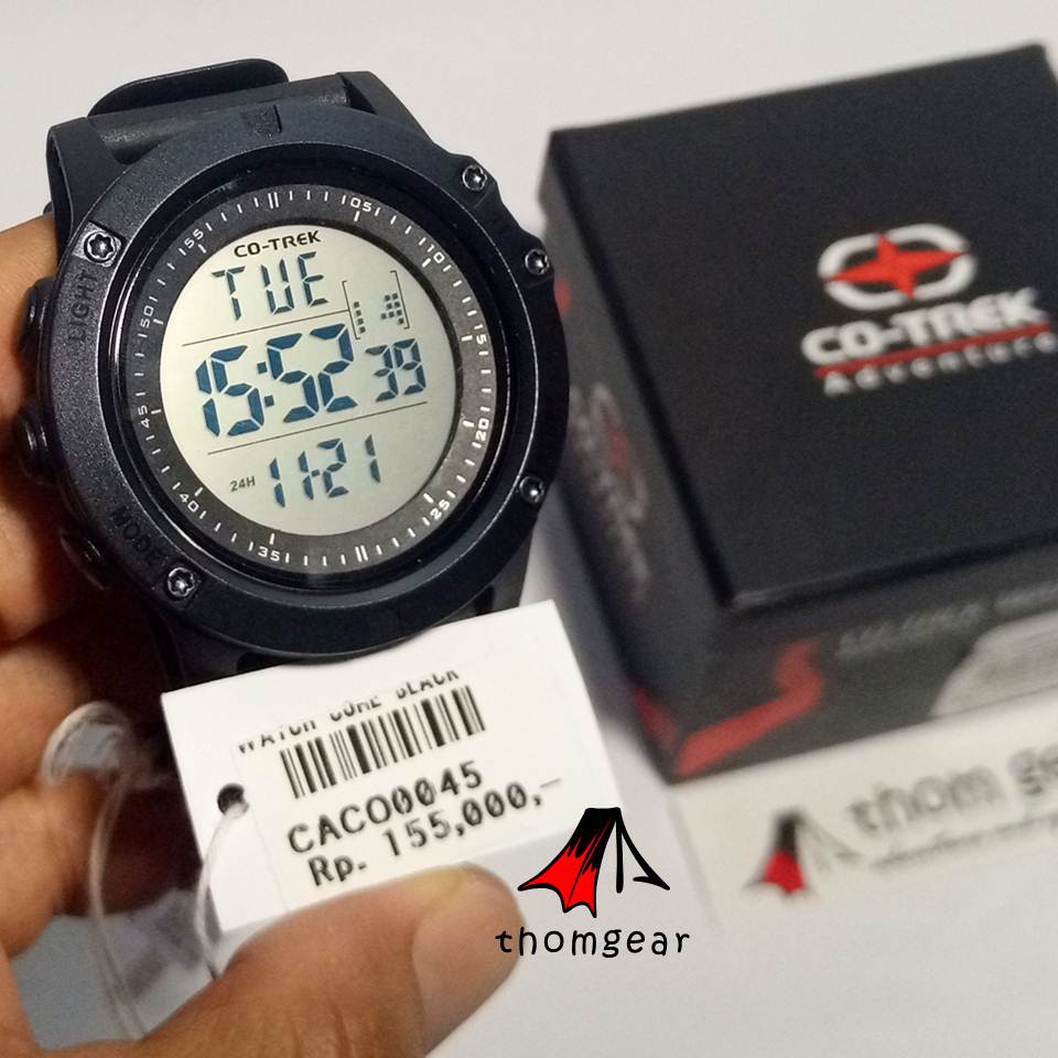 Cotrek Caco 0045 Core Black Jam Tangan Sport Adventure Outdoor Thomgear Probolinggo