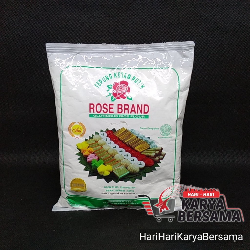 

TEPUNG ROSE BRAND KETAN PUTIH 500GR