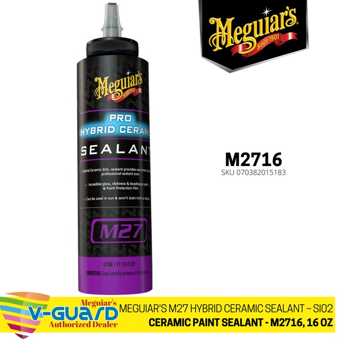 Meguiars M27 Pro Hybrid Ceramic Sealant 473ml, SiO2 Semi Nano Coating